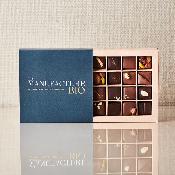 Coffret 40 chocolats fins Noir & Lait