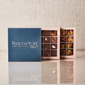 Coffret 20 Chocolats Fins & 20 mendiants Noir & Lait